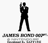 007 James Bond [Player's Choice] screenshot 3 for GameBoy